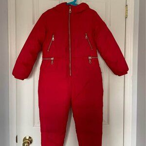 Nanny mcphee kids one piece snowsuit Down Puffer Jacket girls long down jacket P